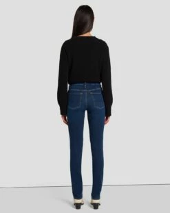 7 For All Mankind Slim Illusion Kimmie Straight In Opulent -7 For All Mankind Sales 7U301U58 ONT 4