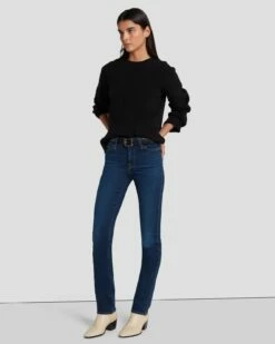 7 For All Mankind Slim Illusion Kimmie Straight In Opulent -7 For All Mankind Sales 7U301U58 ONT 6