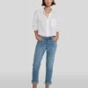 7 For All Mankind Broken Twill Josefina In Bright Light -7 For All Mankind Sales 7U303067 BTL 1