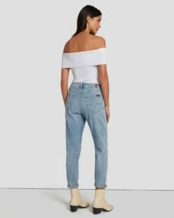 7 For All Mankind Broken Twill Josefina In De Ville -7 For All Mankind Sales 7U303067 DV2 4