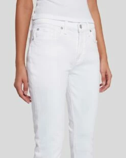 7 For All Mankind Broken Twill Josefina In White 10 7 For All Mankind Broken Twill Josefina In White -7 For All Mankind Sales 7U303445 BTW 3
