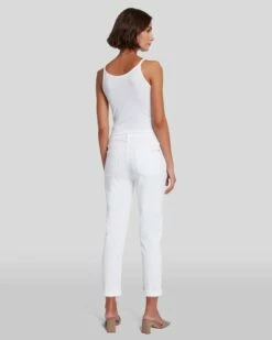 7 For All Mankind Broken Twill Josefina In White 11 7 For All Mankind Broken Twill Josefina In White -7 For All Mankind Sales 7U303445 BTW 4
