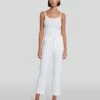 7 For All Mankind Slim Illusion High Waist Slim Kick In Luxe White 2 7 For All Mankind Slim Illusion High Waist Slim Kick In Luxe White -7 For All Mankind Sales 7U350399 SMW 1