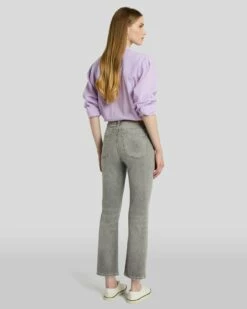 7 For All Mankind Luxe Vintage High Waist Slim Kick In Imprint -7 For All Mankind Sales 7U352711 IM2 4