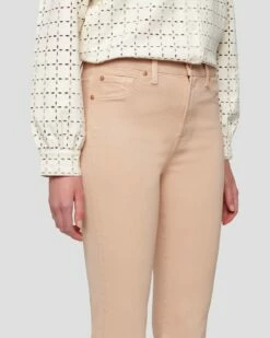 7 For All Mankind High Waist Slim Kick In Coated Camel 10 7 For All Mankind High Waist Slim Kick In Coated Camel -7 For All Mankind Sales 7U352752 KML 3