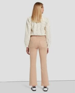 7 For All Mankind High Waist Slim Kick In Coated Camel 11 7 For All Mankind High Waist Slim Kick In Coated Camel -7 For All Mankind Sales 7U352752 KML 4