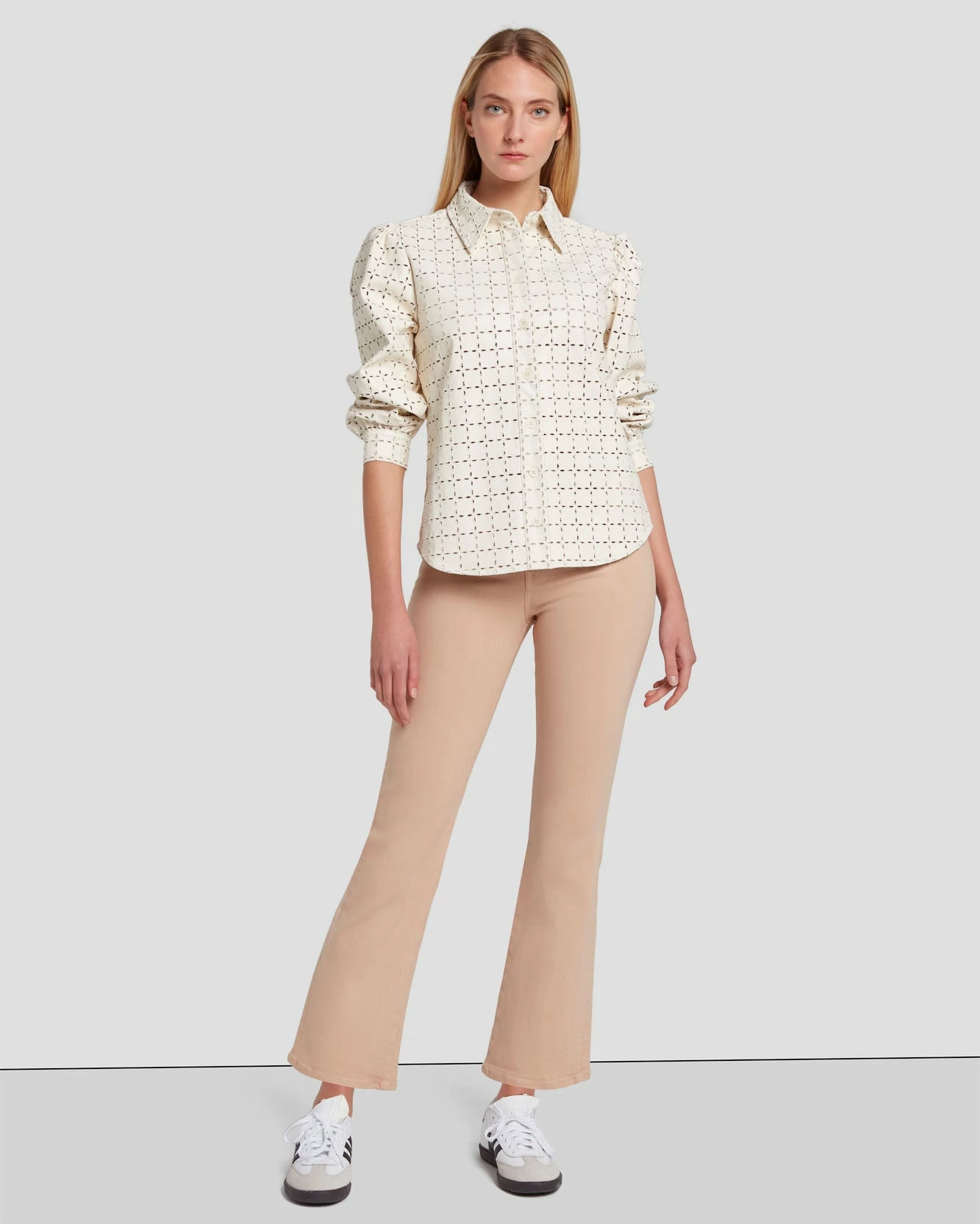 7 For All Mankind High Waist Slim Kick In Coated Camel 8 7 For All Mankind High Waist Slim Kick In Coated Camel - Image 6