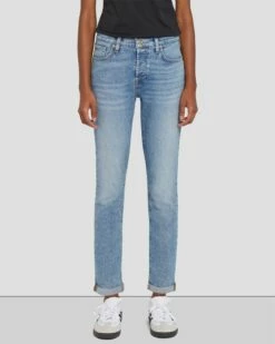 7 For All Mankind Luxe Vintage Josefina In Self Made -7 For All Mankind Sales 7U372120 SLF 4