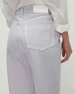 7 For All Mankind Easy Straight Ankle With Cut Hem In Lavender 8 7 For All Mankind Easy Straight Ankle With Cut Hem In Lavender -7 For All Mankind Sales 7U408795 LAV 03