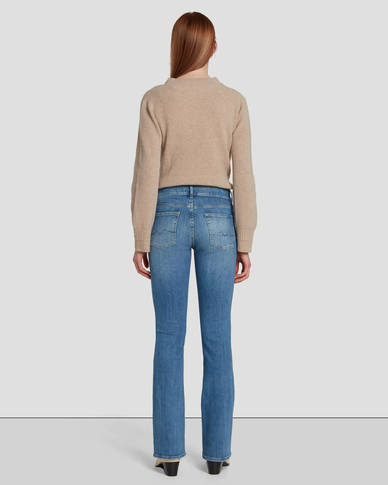 7 For All Mankind Slim Illusion Bootcut In Within 6 7 For All Mankind Slim Illusion Bootcut In Within - Image 4