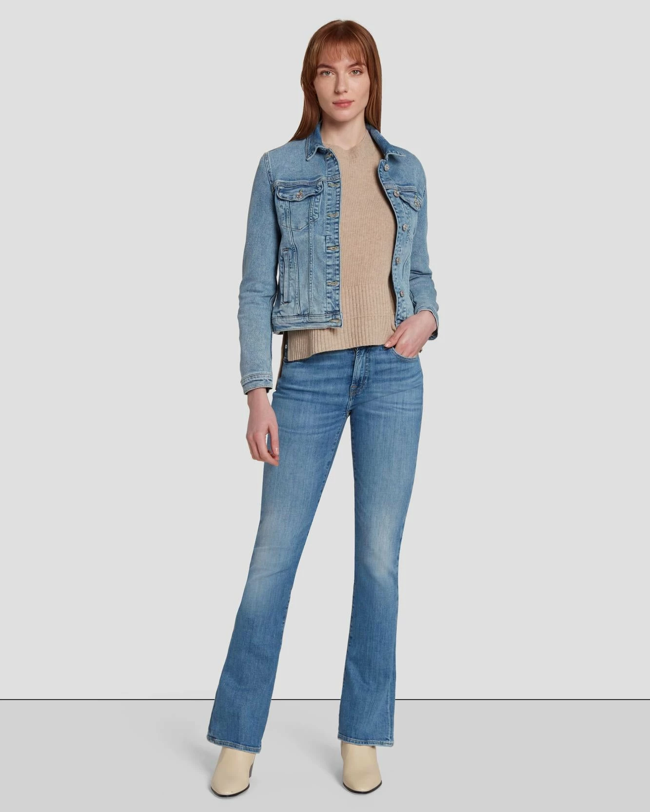 7 For All Mankind Slim Illusion Bootcut In Within 8 7 For All Mankind Slim Illusion Bootcut In Within - Image 6