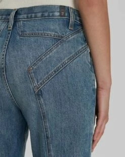 7 For All Mankind Easy Straight Star Panel In Palma Rosa 9 7 For All Mankind Easy Straight Star Panel In Palma Rosa -7 For All Mankind Sales 7U421555 PRP 03