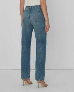 7 For All Mankind Easy Straight Star Panel In Palma Rosa 10 7 For All Mankind Easy Straight Star Panel In Palma Rosa -7 For All Mankind Sales 7U421555 PRP 04