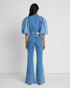 7 For All Mankind Easy Flare In Star Patchwork 9 7 For All Mankind Easy Flare In Star Patchwork -7 For All Mankind Sales 7U428555 BFS 4