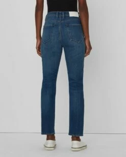7 For All Mankind Beauty Denim Easy Slim Cropped In Pinyon -7 For All Mankind Sales 7U431478 PYN 03