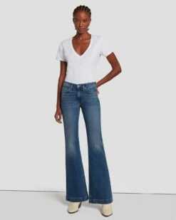 7 For All Mankind Dojo In New York Dark -7 For All Mankind Sales 7U451767 NYD 6