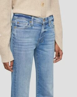 7 For All Mankind Tailorless Dojo In Tribeca Light -7 For All Mankind Sales 7U45244A TLG 3