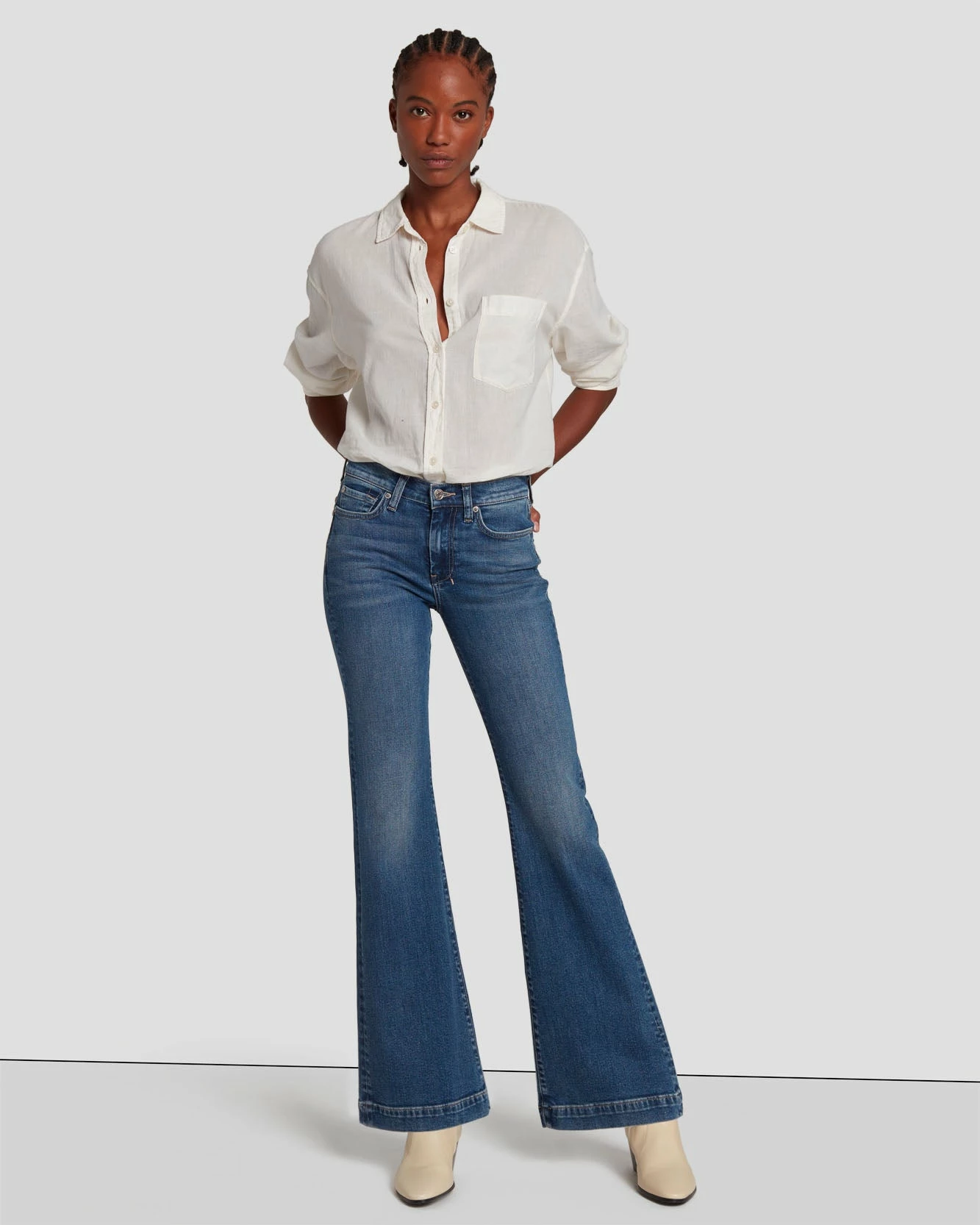 7 For All Mankind Tailorless Dojo In New York Dark 8 7 For All Mankind Tailorless Dojo In New York Dark - Image 6