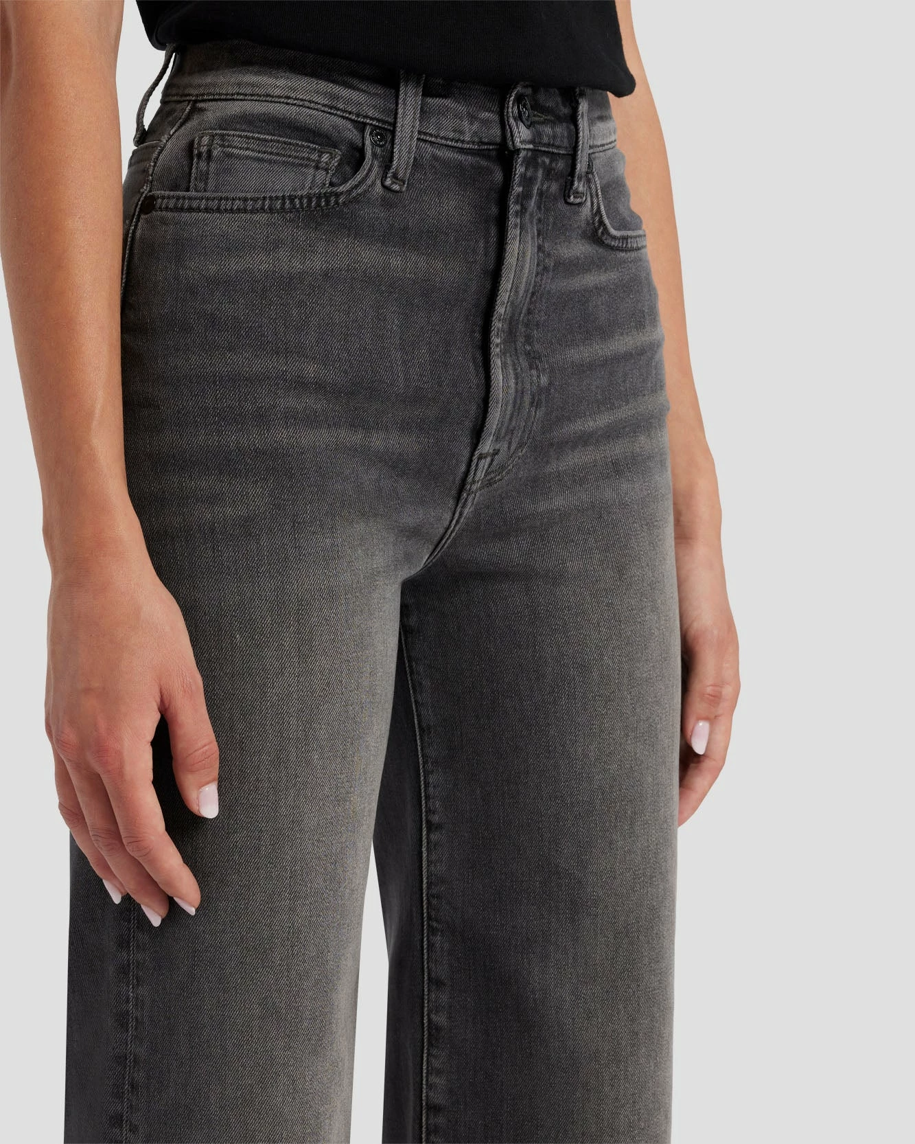 7 For All Mankind Luxe Vintage Ultra High Rise Cropped Jo In Courage 5 7 For All Mankind Luxe Vintage Ultra High Rise Cropped Jo In Courage - Image 3