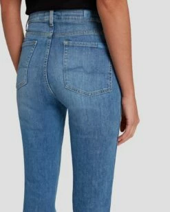 7 For All Mankind Slim Illusion High Waist Slim Kick In Within -7 For All Mankind Sales 7U500C12 WTI 5