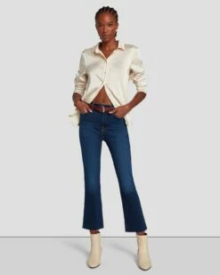 7 For All Mankind Slim Illusion High Waist Slim Kick In Opulent -7 For All Mankind Sales 7U500U58 ON1 6