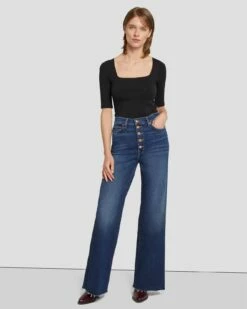7 For All Mankind Luxe Vintage Ultra High Rise Jo In Deep Soul
