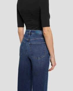 7 For All Mankind Luxe Vintage Ultra High Rise Jo In Deep Soul -7 For All Mankind Sales 7U520A91 DS5 5