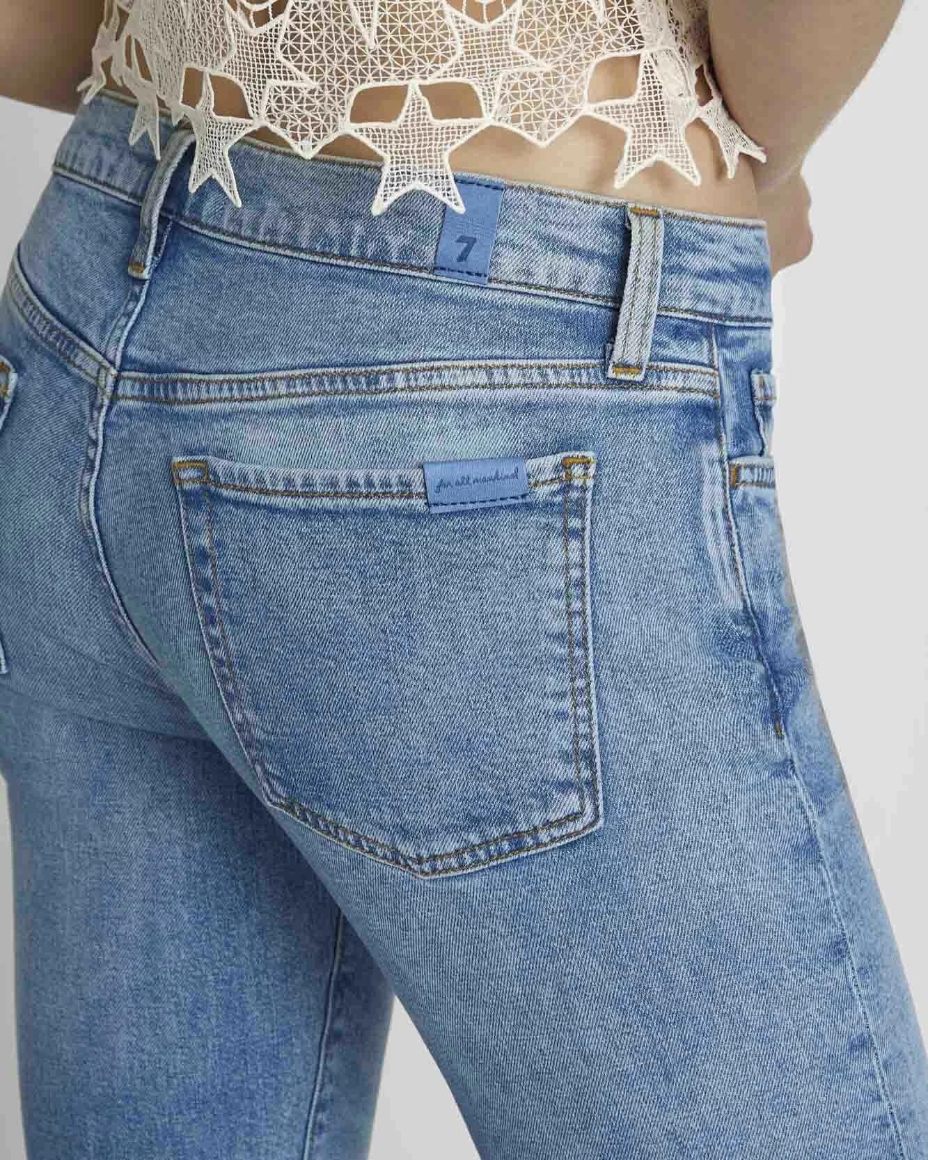 7 For All Mankind Low Rise Flare In Chamberlain 5 7 For All Mankind Low Rise Flare In Chamberlain - Image 3