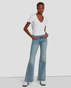 7 For All Mankind Tailorless Luxe Vintage Dojo In Self Made -7 For All Mankind Sales 7U529120 SLF 6