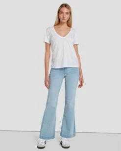 7 For All Mankind Tailorless Dojo In Mirage -7 For All Mankind Sales 7U529C46 MGE 1