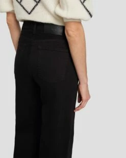 7 For All Mankind Modern Dojo In Black -7 For All Mankind Sales 7U533189 BLK 6