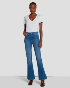 7 For All Mankind Tailorless No Filter UHR Skinny Bootcut In Mazete
