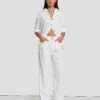 7 For All Mankind Tailorless Denim Lustre Modern Dojo In Brilliant White -7 For All Mankind Sales 7U638786 BW0 3