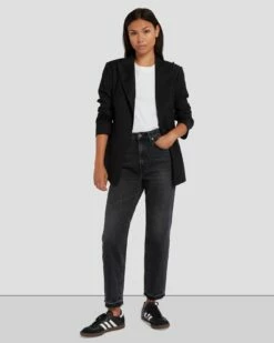 7 For All Mankind MANKIND Logan Stovepipe In Licorice