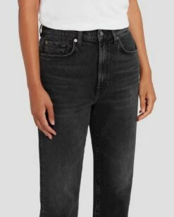 7 For All Mankind MANKIND Logan Stovepipe In Licorice -7 For All Mankind Sales 7U644C31 LI1 3