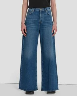 7 For All Mankind MANKIND Zoey Super Wide Leg In Explorer 13 7 For All Mankind MANKIND Zoey Super Wide Leg In Explorer -7 For All Mankind Sales 7U649C65 EPR 2