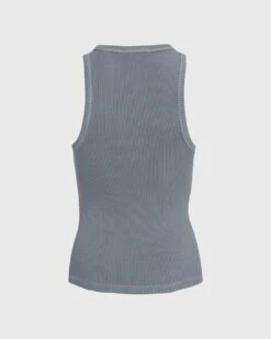 7 For All Mankind ALL KINDS Racerback Tank In Soft Slate -7 For All Mankind Sales 7U702067 BVT 2 c848f38a 8ff7 4199 affe 22e852c3a192