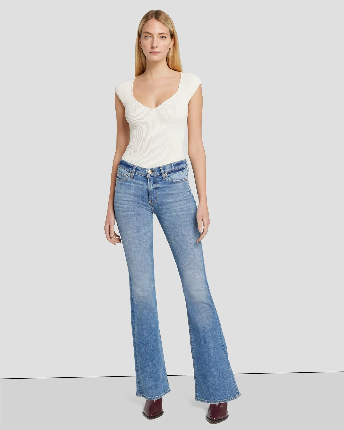 7 For All Mankind The Ali In Tribeca Light 3 7 For All Mankind The Ali In Tribeca Light