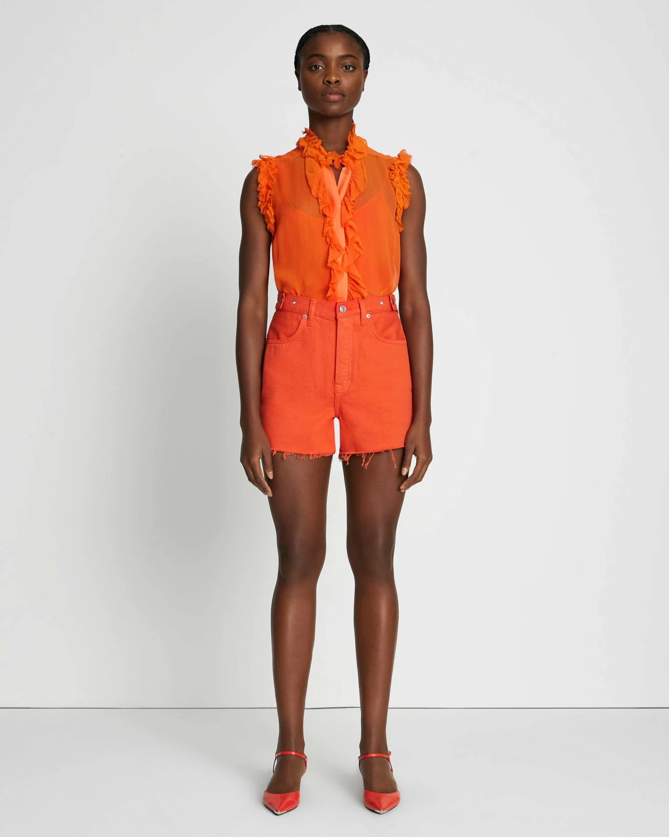 7 For All Mankind Ruby Easy Short In Koi 3 7 For All Mankind Ruby Easy Short In Koi