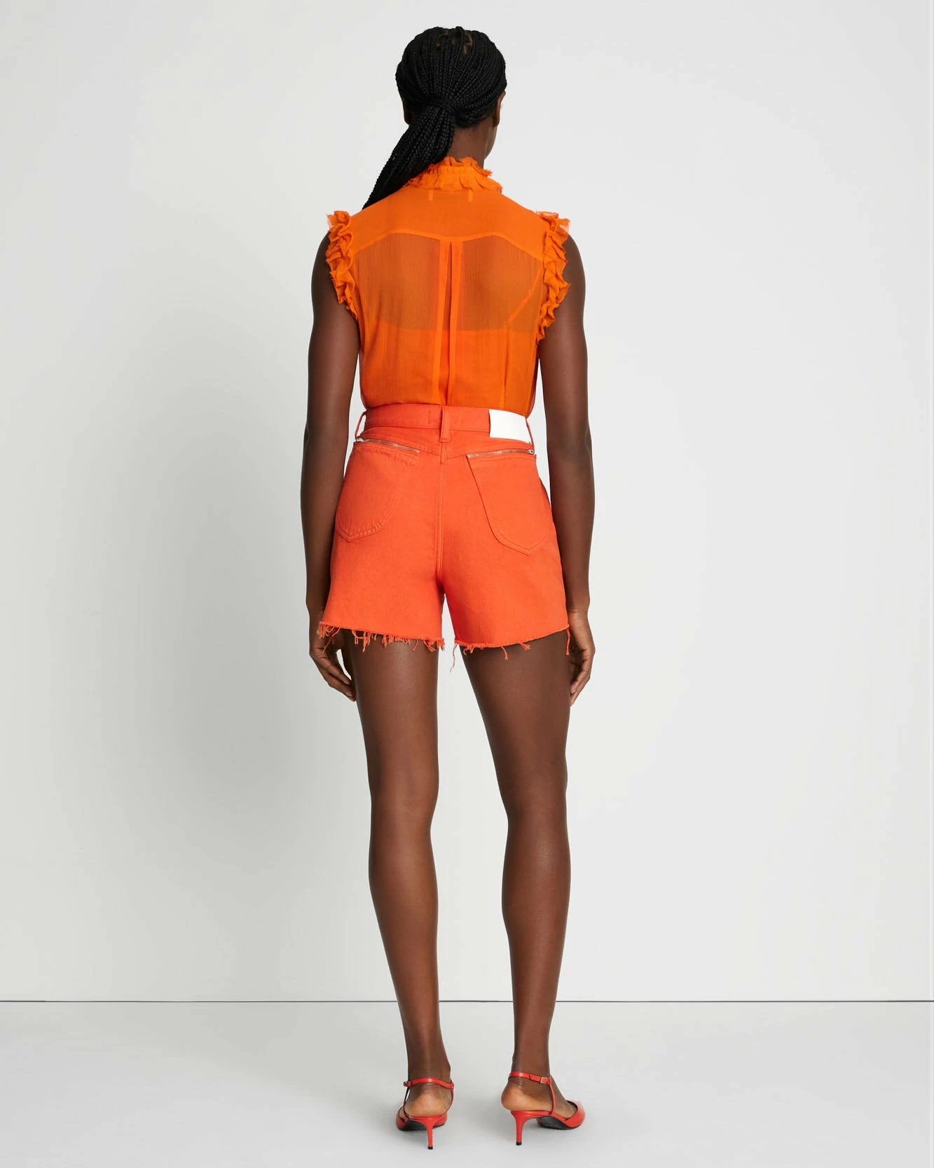 7 For All Mankind Ruby Easy Short In Koi 6 7 For All Mankind Ruby Easy Short In Koi - Image 4