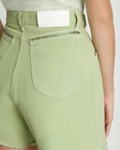 7 For All Mankind Ruby Easy Short In Sea Foam -7 For All Mankind Sales 7U745295 SFM 3