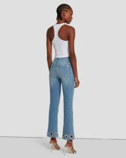 7 For All Mankind 7FAM X ADR High Waist Slim Kick In Vibe 10 7 For All Mankind 7FAM X ADR High Waist Slim Kick In Vibe -7 For All Mankind Sales 7U762120 VEB 3
