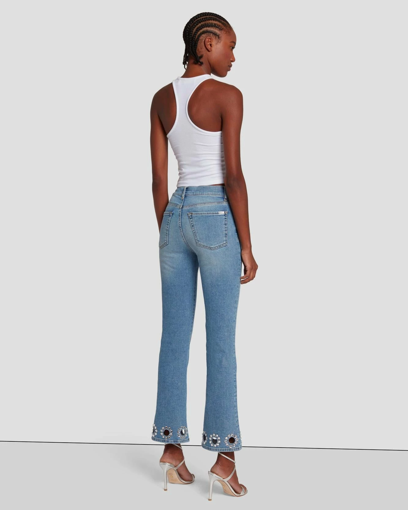 7 For All Mankind 7FAM X ADR High Waist Slim Kick In Vibe 5 7 For All Mankind 7FAM X ADR High Waist Slim Kick In Vibe - Image 3