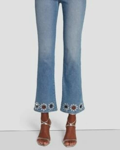 7 For All Mankind 7FAM X ADR High Waist Slim Kick In Vibe 11 7 For All Mankind 7FAM X ADR High Waist Slim Kick In Vibe -7 For All Mankind Sales 7U762120 VEB 4