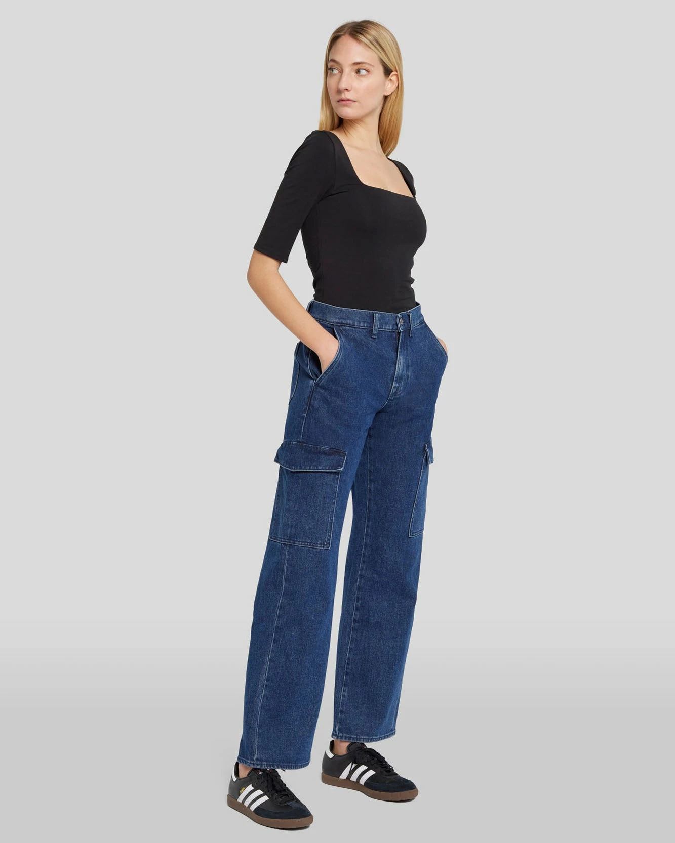 7 For All Mankind Tess Cargo Jean In Undercover 7 7 For All Mankind Tess Cargo Jean In Undercover - Image 5