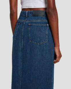 7 For All Mankind Denim Midi Skirt In Bluenote 10 7 For All Mankind Denim Midi Skirt In Bluenote -7 For All Mankind Sales 7U835C86 BN3 3