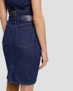 7 For All Mankind Easy Pencil Skirt In Magnolia 12 7 For All Mankind Easy Pencil Skirt In Magnolia -7 For All Mankind Sales 7U836767 MAG 5