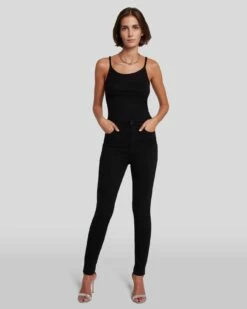 7 For All Mankind No Filter Ultra High Rise Skinny In Orchid -7 For All Mankind Sales 7U84750 NFO 6