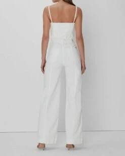 7 For All Mankind Bustier Jumpsuit In White 9 7 For All Mankind Bustier Jumpsuit In White -7 For All Mankind Sales 7U863595 WHT 03