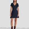7 For All Mankind Denim Lustre Mod Dress In Dark Rinse -7 For All Mankind Sales 7U894C86 DR3 1